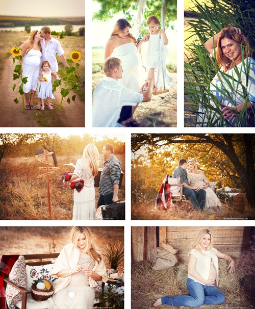 фотосессия беременной с мужем