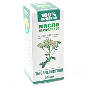 польза от применения эфирного масла тысячелистника