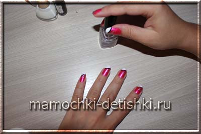 Рисунки на ногтях в домашних условиях