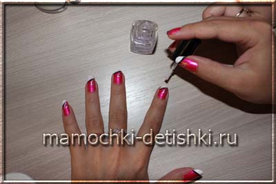 Рисунки на ногтях в домашних условиях