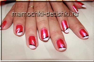 Рисунки на ногтях в домашних условиях
