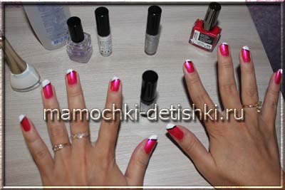 Рисунки на ногтях в домашних условиях
