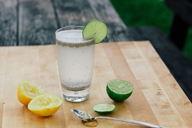 приготовление напитка из семян чиа для похудения