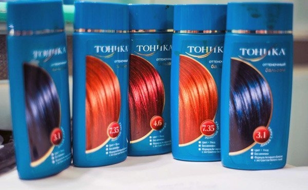Відтінкові шампуні для волосся