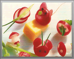 Вироби з овочів та фруктівфото, майстер-клас